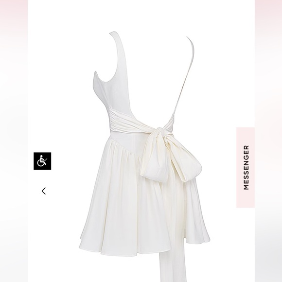 House of CB Ivory Florianne Dress - Picture 6 of 9